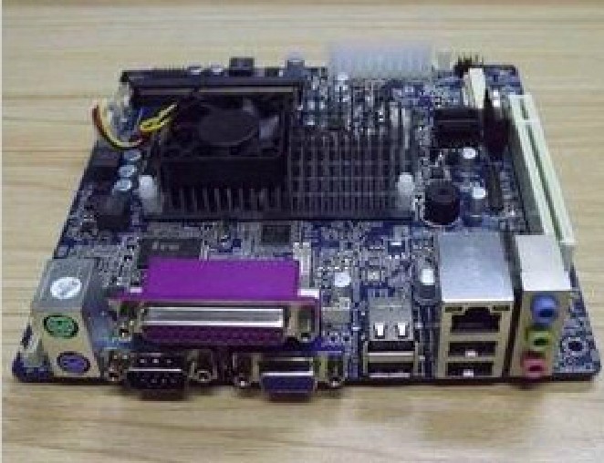 Intel D525MW Mini ITX Motherboard w/ Atom 525 CPU USED